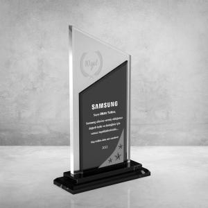 Gümüş Kristal Plaket